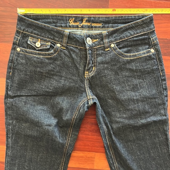 Womens 31 Guess Dark Doheny Bootcut Jeans - Picture 2 of 11